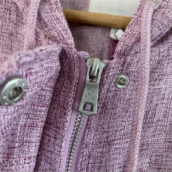 Avec Les Filles Cropped Y2K 90's Streetwear Anthropologie Jacket  - Women's - Picture 5 of 11